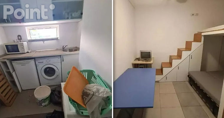 В центре Бухареста студию с видом на достопримечательности продают за 22 000 евро.