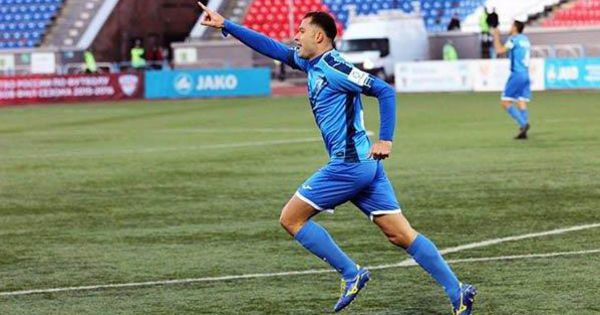 Cebotaru marchează un gol important în campionatul Rusiei . Foto:ipn.md