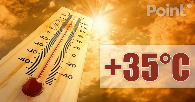 Молдову накроет жара: ожидается до +35 °C