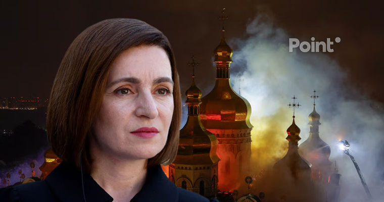 Санду об ударе по Киево-Печерской лавре: Для Кремля нет ничего святого.
