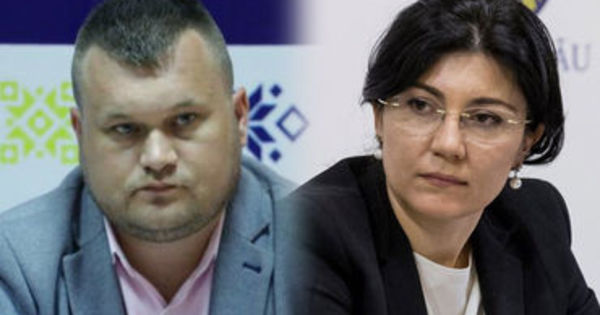 Cebanu, către Radu: Să înceapă campania de curățenie din propriul birou. Foto: Point