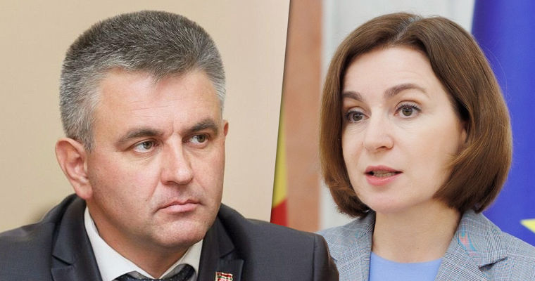 Вадим Красносельский заявил, что хочет встретиться с Майей Санду. Коллаж: Point.md