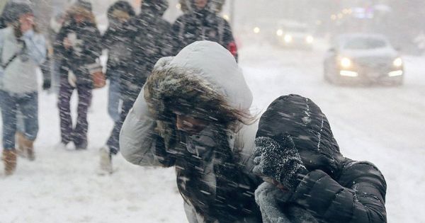 Снег, дожди, ветер и гололед: объявлен "желтый" уровень метеоопасности.