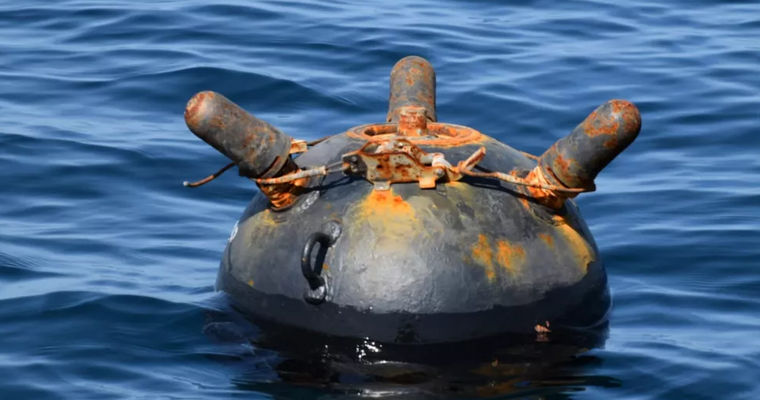 Военные Румынии обезвредили морскую мину на пляже между Вама-Веке и 2 Мая.