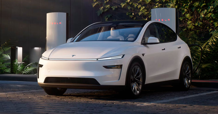 Tesla отзывает тысячи электромобилей Model Y из-за вероятного отсутствия наклейки.