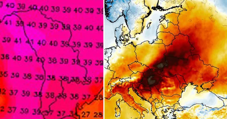 Молдову накроет "тепловой купол": температура до +40°C