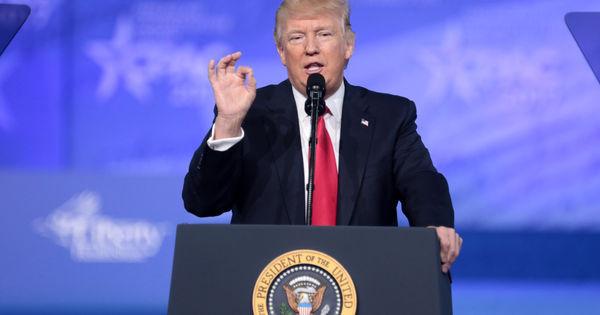 Президент США Дональд Трамп.