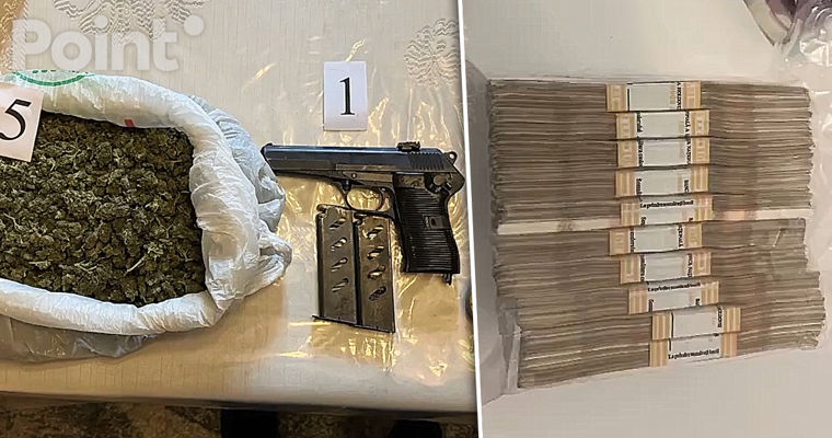 Марихуана, оружие и деньги найдены в ходе обыска в Кагульском районе.