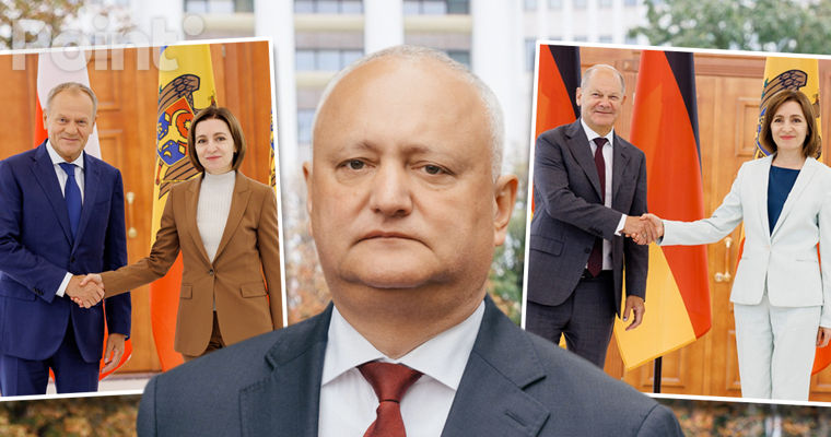 Додон: Санду не помогут победить на выборах визиты премьеров и глав стран ЕС.
