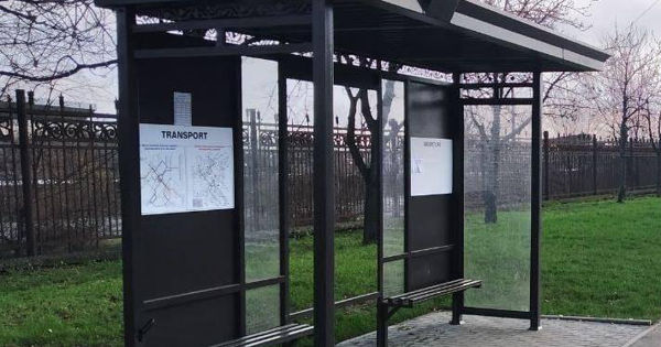 Большая часть остановок в Кишиневе обновлены и отремонтированы.