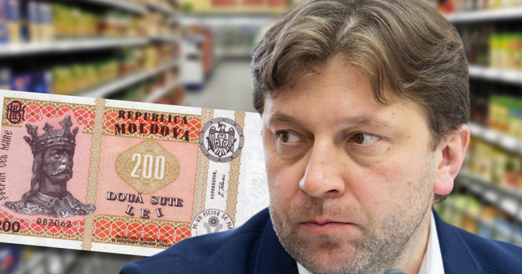 Алайба снова призвал покупать местную продукцию: 200 леев в месяц = 1% ВВП. Коллаж: Point.md