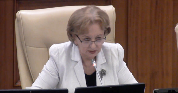Председатель парламента Молдовы Зинаида Гречаный.