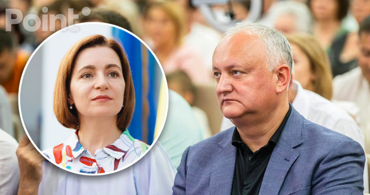 Додон: Майя Санду не участвует в дебатах, потому что ей нечего сказать.