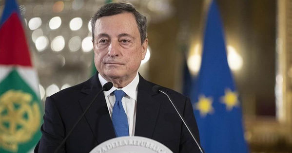 Премьер-министр Италии Марио Драги подаёт в отставку.