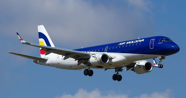 В настоящее время доля Air Moldova составляет 43% от общего количества перевозимых пассажиров. Фото: commons.wikimedia.org.
