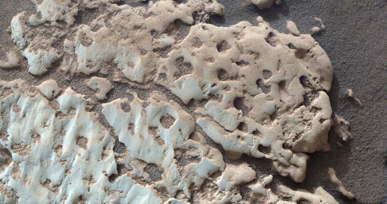 Ровер Curiosity впервые обнаружил на Марсе чистейшую серу. 