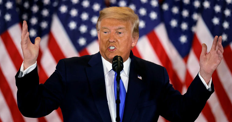 Трамп пригрозил избирателям концом США: Страна перестанет существовать.