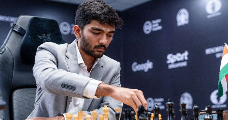 Индиец Гукеш Доммараджу в 18 лет стал чемпионом мира по шахматам.