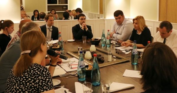 Гагаузская делегация встретилась с главой молдо-германского форума.