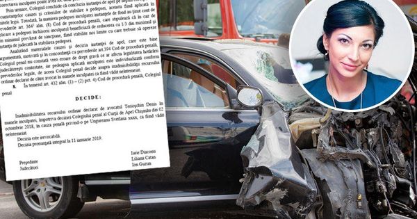 Виновница ДТП на Буюканах была приговорена к 6 месяцам за нарушение правил.