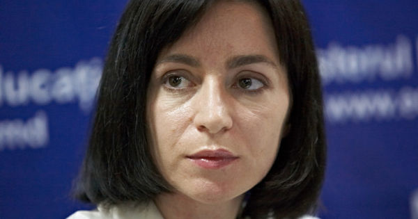Maia Sandu, lideul PAS. Foto: euractiv.ro