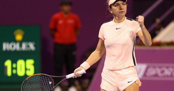 Un fan al Jelenei Ostapenko a râs de Simona Halep. Ce a sesizat. Foto: digisport.ro