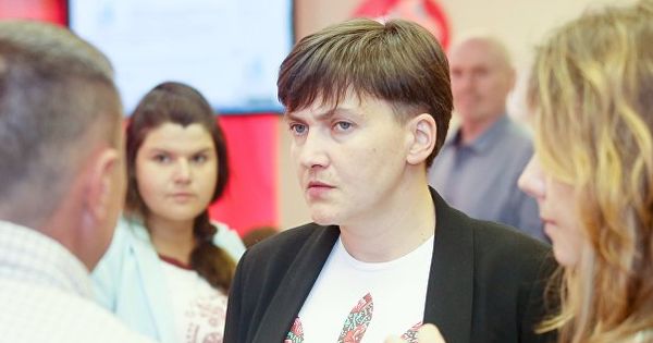Депутат Верховной рады Надежда Савченко.
