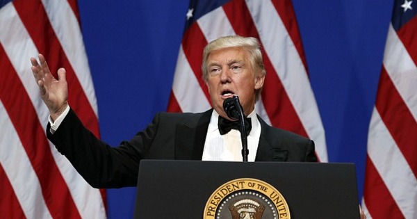 45-ый президент США Дональд Трамп. 