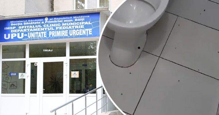 В бельцкой больнице тараканы наводнили отделение, где лечат детей от COVID-19.