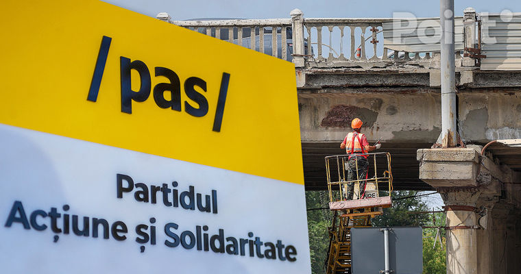 Consilierii PAS trag un semnal de alarmă: Podul de pe strada Ismail nu a fost reparat din 1968.