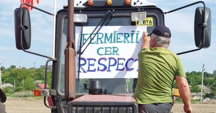 Fermierii din Rezina se alătură protestelor din 12 iunie.