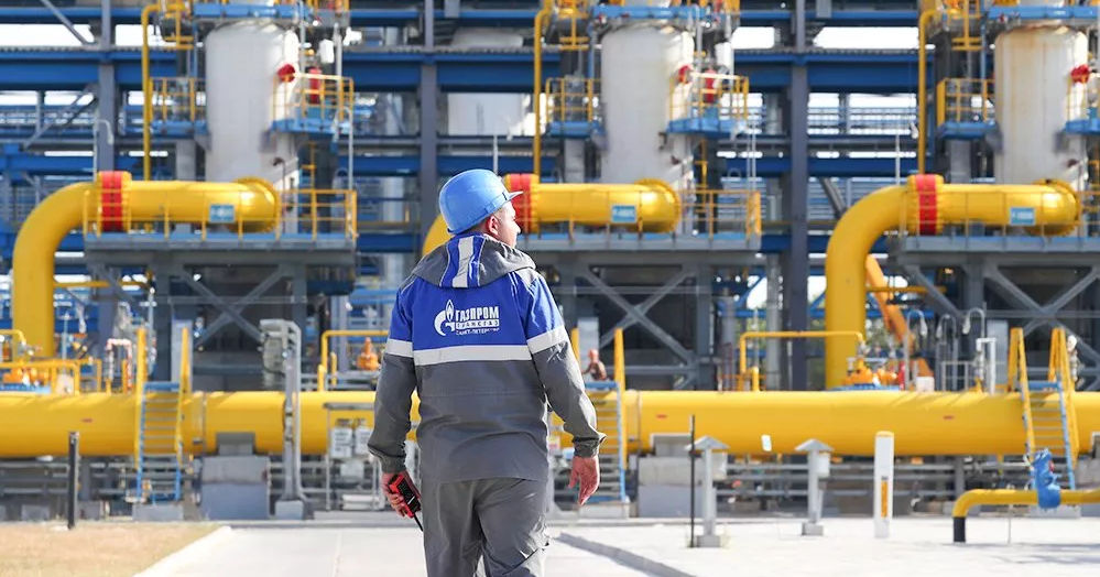 "Газпром" с начала года снизил добычу газа на 14,6%