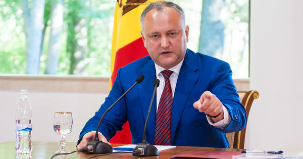 Президент Республики Молдова Игорь Додон.