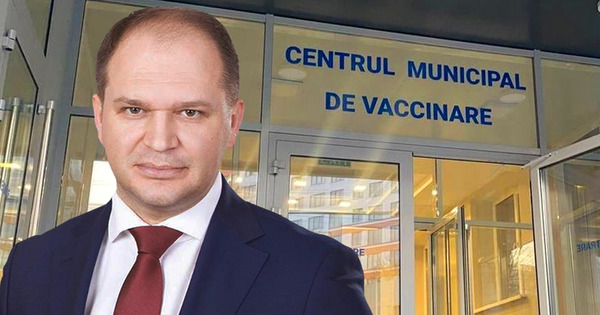 Примар Кишинева Ион Чебан: Муниципальный центр вакцинации будет работать с 8:00 до 20:30. Коллаж Point.md.