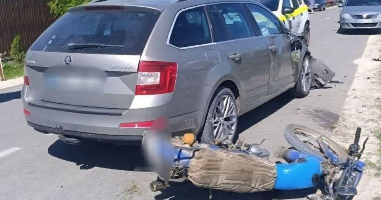 В Фалештском районе произошло ДТП с участием мотоцикла: погибли два человека.