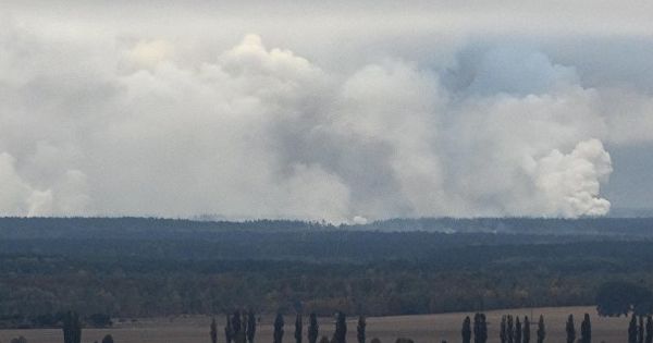 На Украине допустили, что взрыв на арсенале под Черниговом был терактом.