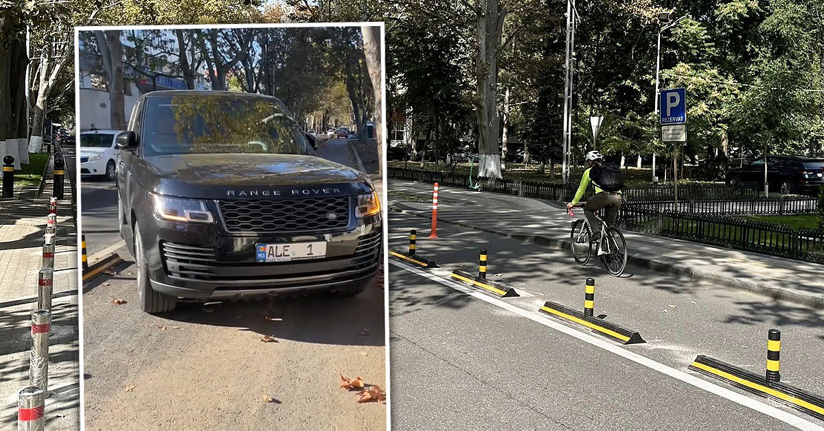 Велодорожку на улице 31 Августа начали использовать как место для парковки