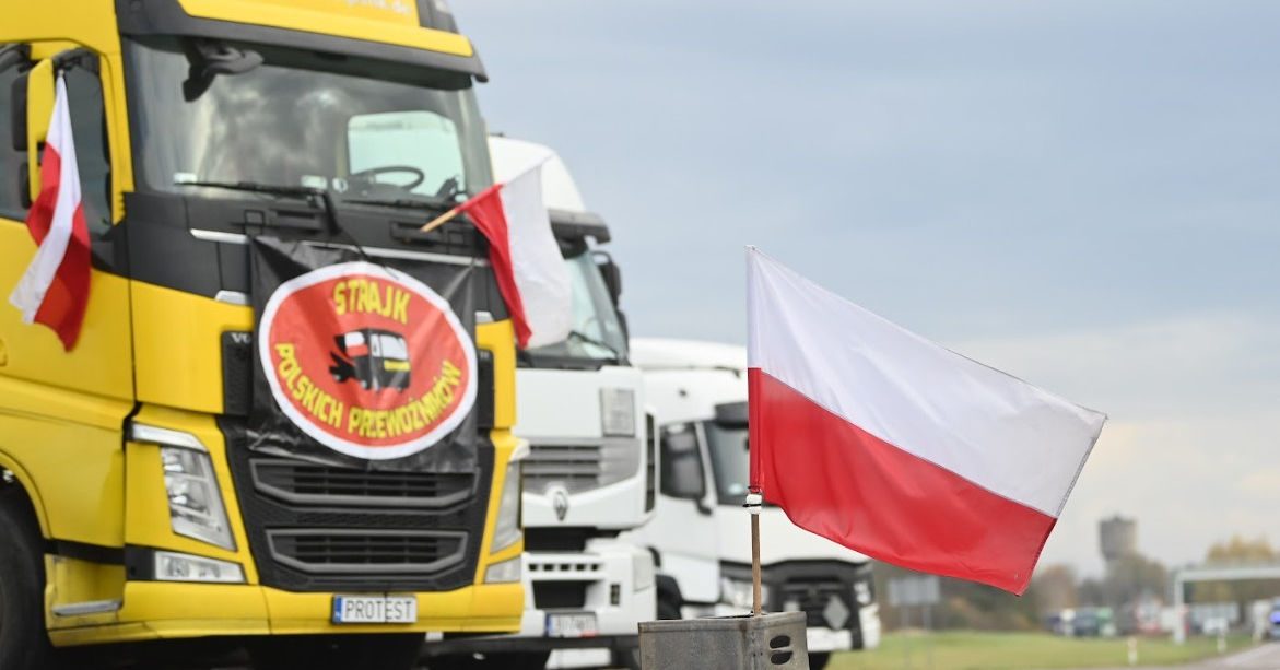Блокада на украинско-польской границе