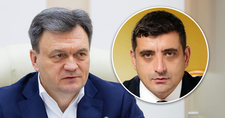 Дорин Речан считает, что Георге Симион представляет угрозу для Республики Молдова. Коллаж Point.md.