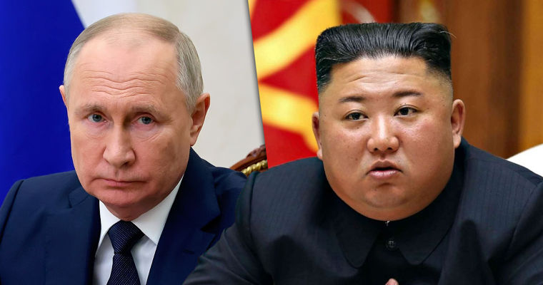Госдеп США: Подарок Путина Ким Чен Ыну нарушает санкции СБ ООН. Коллаж Point.md.