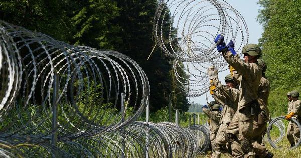 Агентство ЕС проведет операцию на границе Литвы и Белоруссии из-за мигрантов.