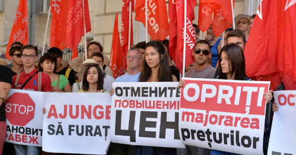 БКС начинает со среды протесты против политики правящей власти в Молдове.