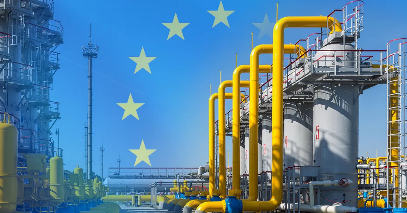 Запасы газа в хранилищах ЕС достигли рекордного уровня