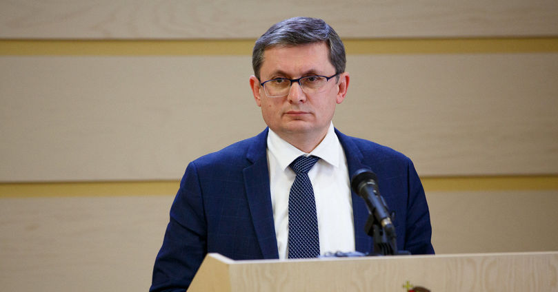 Председатель парламента Игорь Гросу.