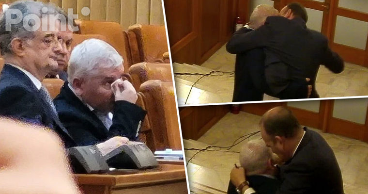 В Румынии под суд отправят экс-депутата, укусившего своего коллегу за нос.