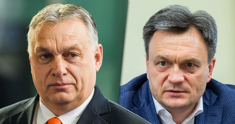 Дорин Речан совершит визит в Будапешт по приглашению Виктора Орбана. Коллаж Point.md.
