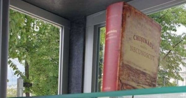 В столичном сквере "М. Эминеску" появилась библиотека под открытым небом.