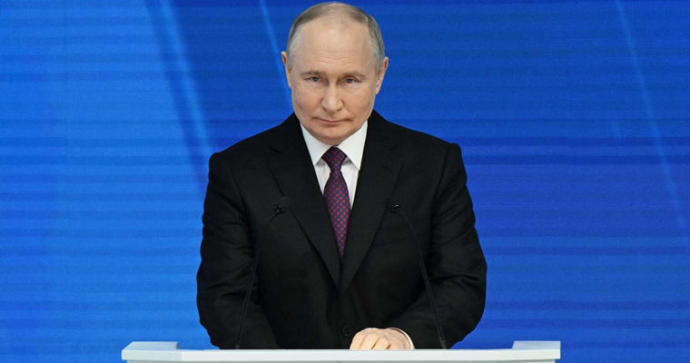 Путин: Стратегические ядерные силы РФ находятся в состоянии полной готовности.