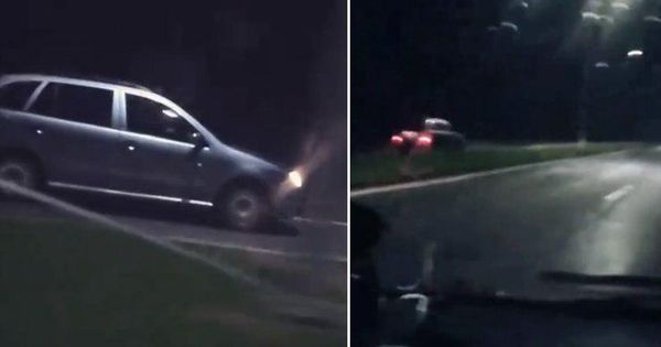 После просмотра видео автомобилисты предположили, что водитель просто не заметил, как он выехал на встречную полосу.