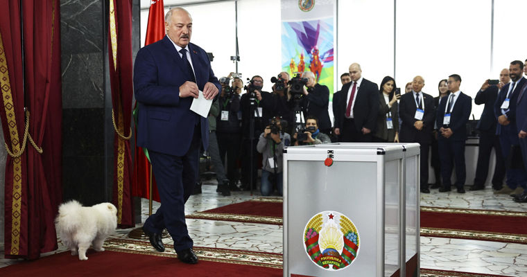 ​​Экзитпол: За Лукашенко проголосовали 87,6% избирателей.